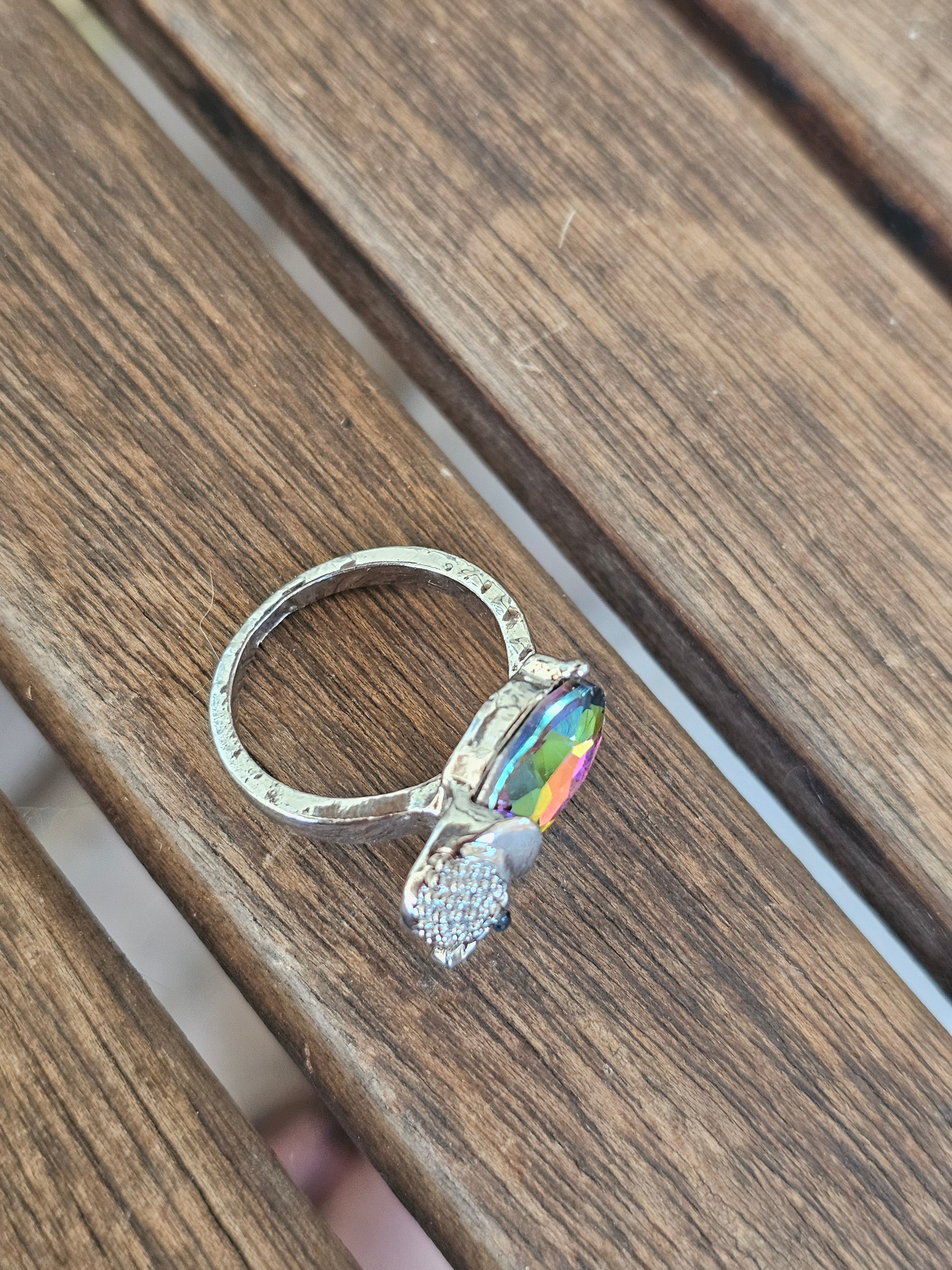 Divertido anillo en forma de elefante