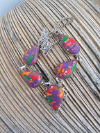 Collar con colores de verdad
