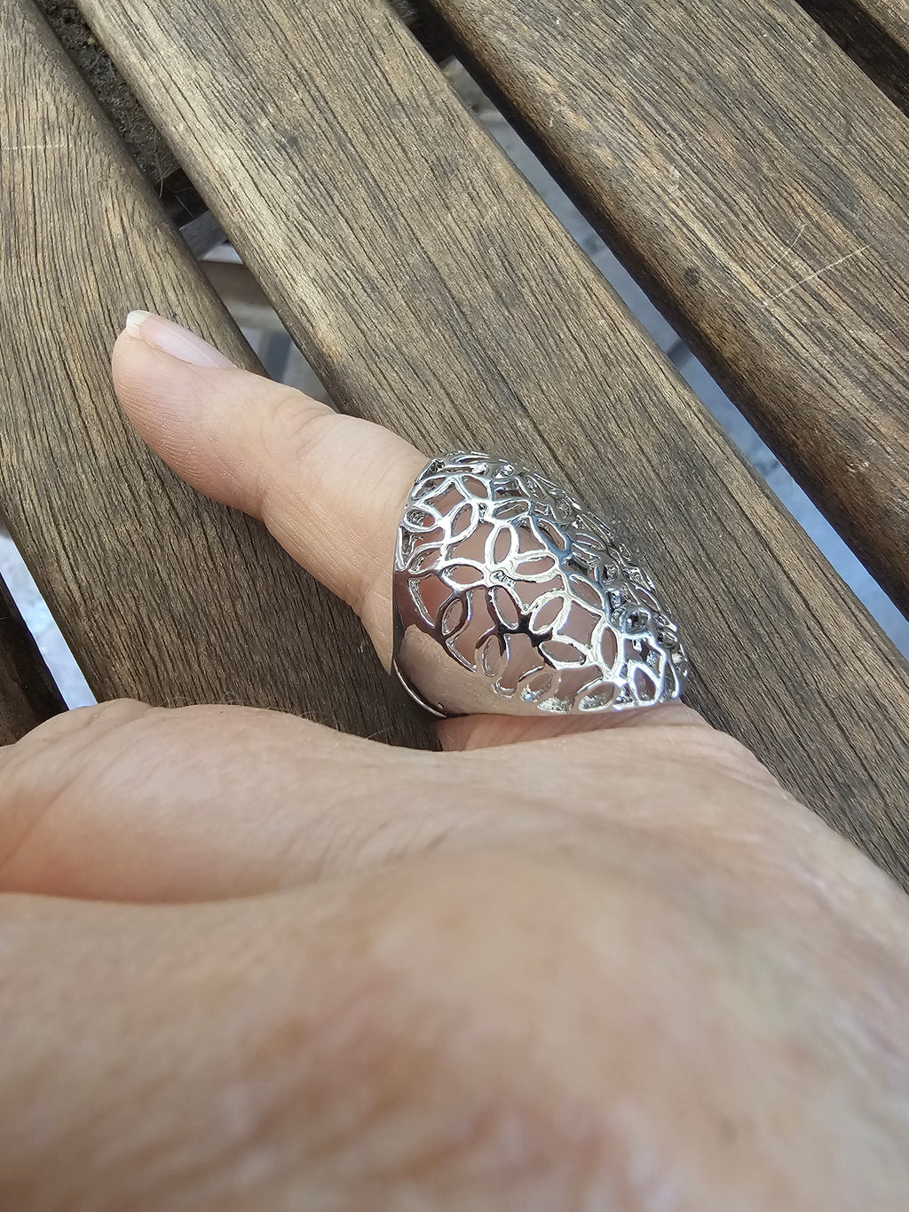 Magnífico anillo de statement