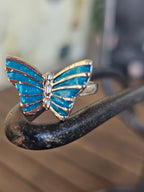 Anillo diseño de mariposa