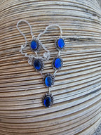 Lindo collar azul para cualquier ocasión