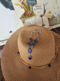 Lindo collar azul para cualquier ocasión