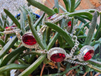 Lindo collar rojo para cualquier ocasión