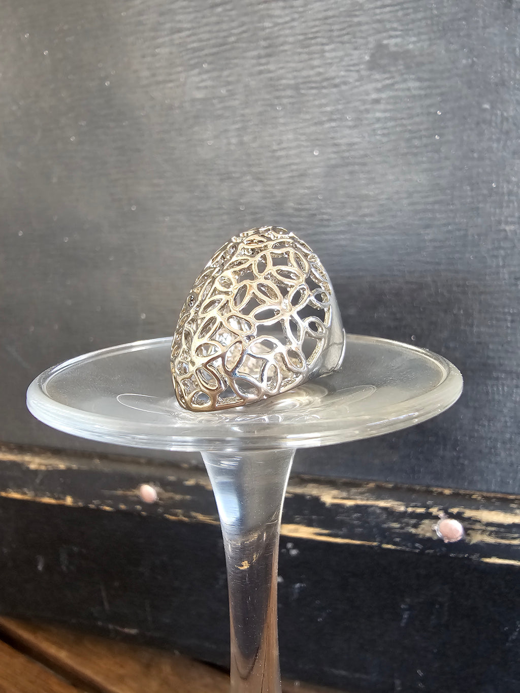 Magnífico anillo de statement