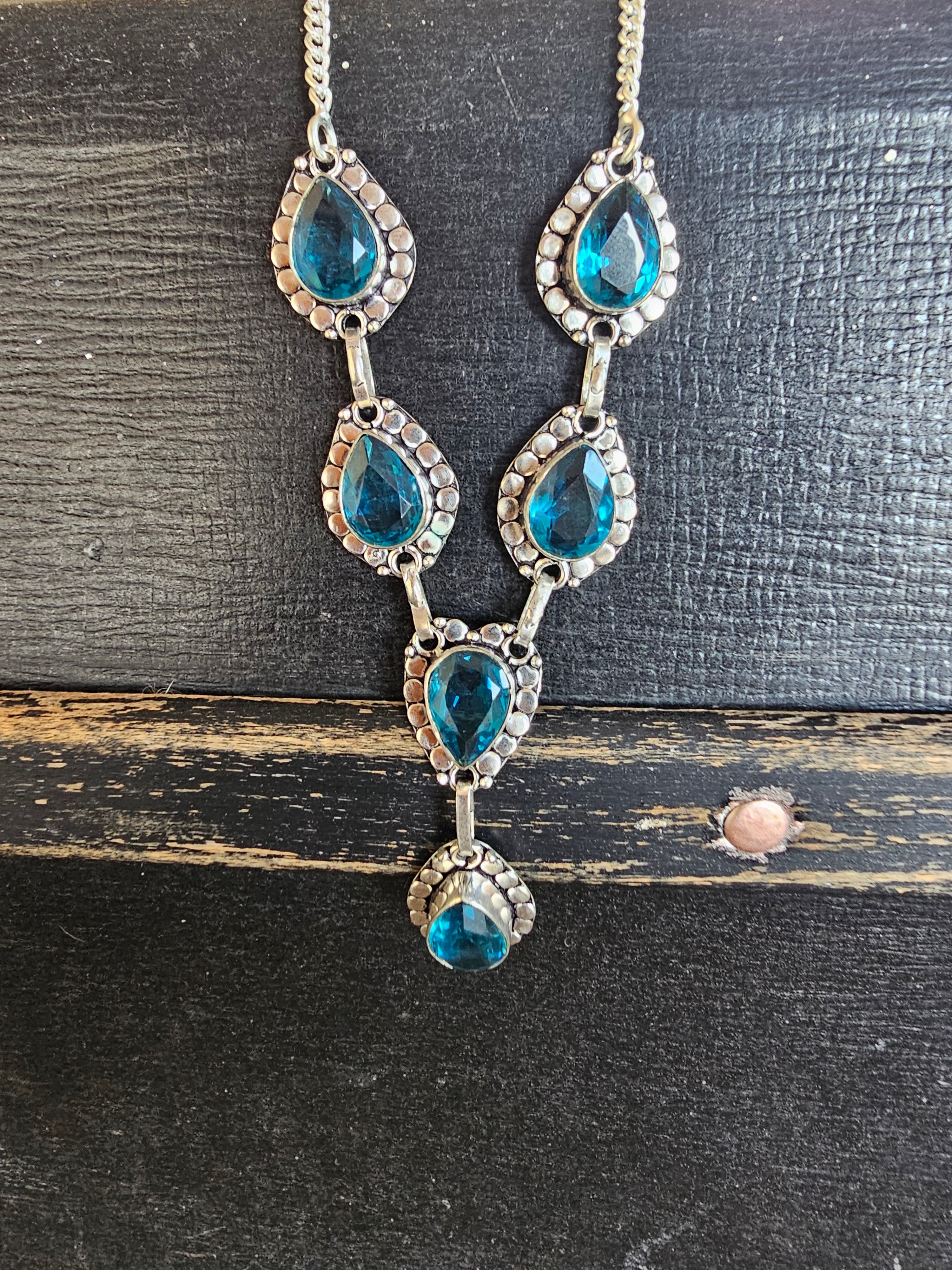 Lindo collar turquesa para cualquier ocasión