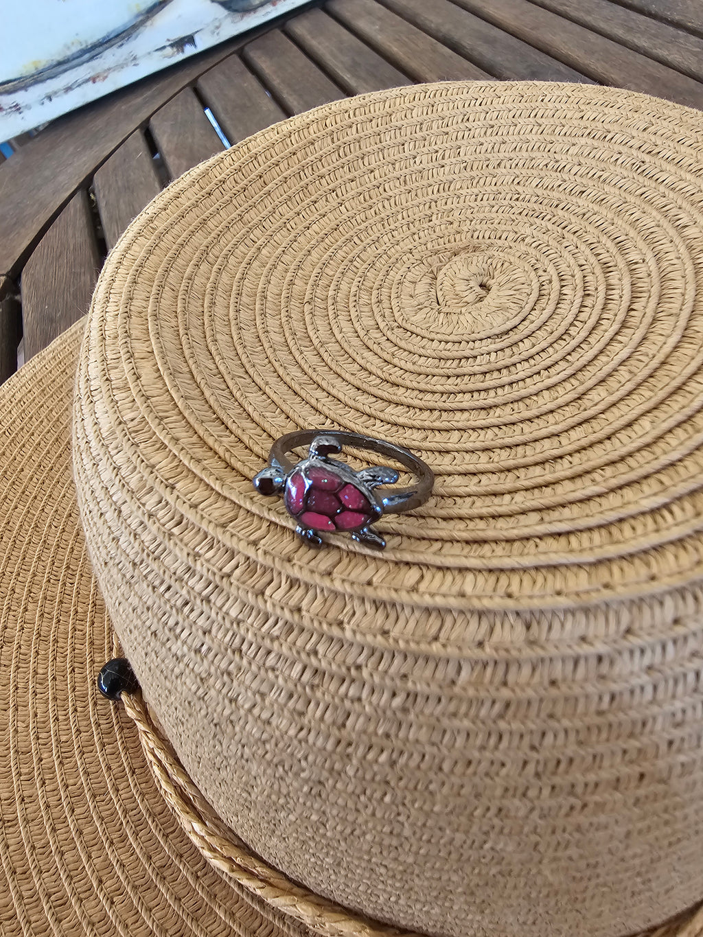 Tortuga en tu dedo 🐢