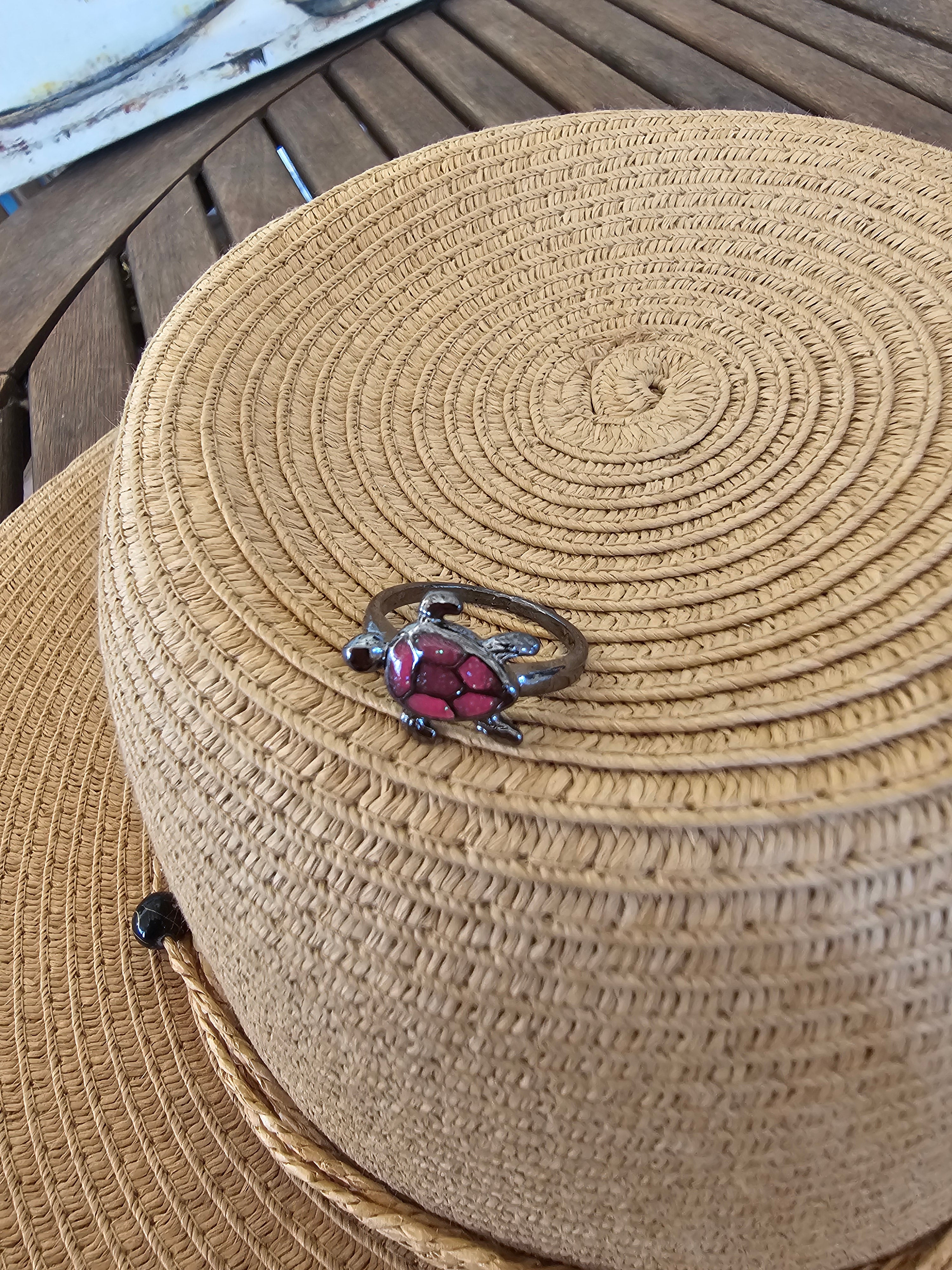 Tortuga en tu dedo 🐢