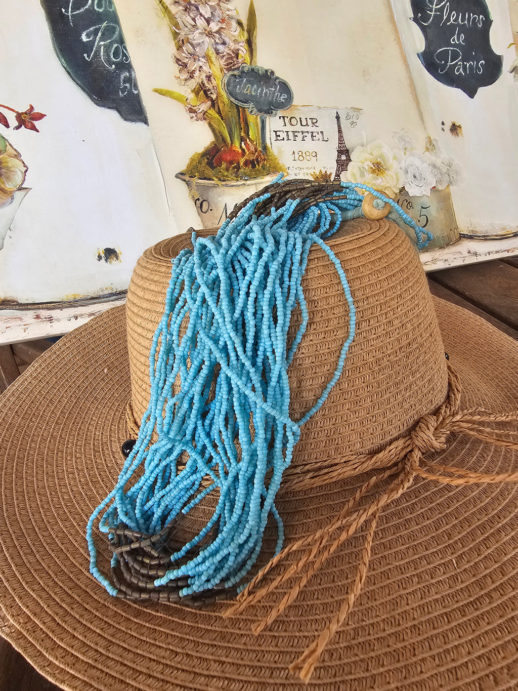Vintage-style hippie necklace