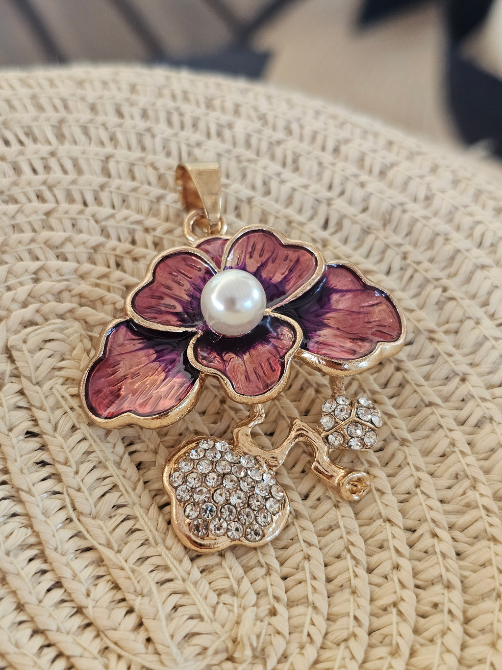 Colgante bonito en forma de flor